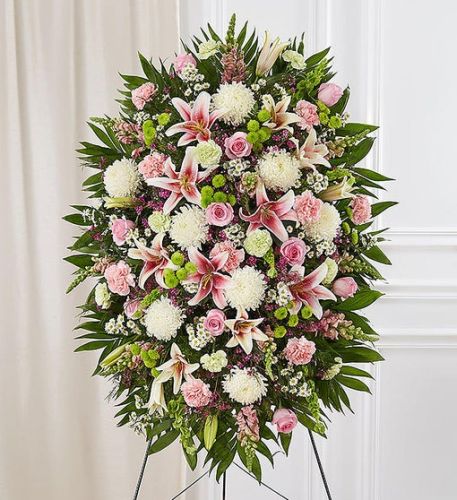 Pastel Sympathy Standing Spray